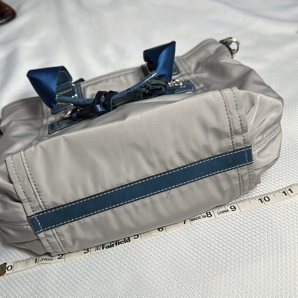 Brighton nylon crossbody purse with handles - Picture 9 of 13